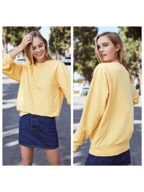 Brandy Melville Erica Honey Sweatshirt - Small
